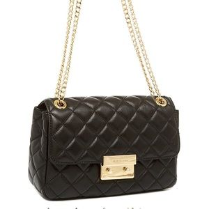 Michael Kors quilted leather purse like new